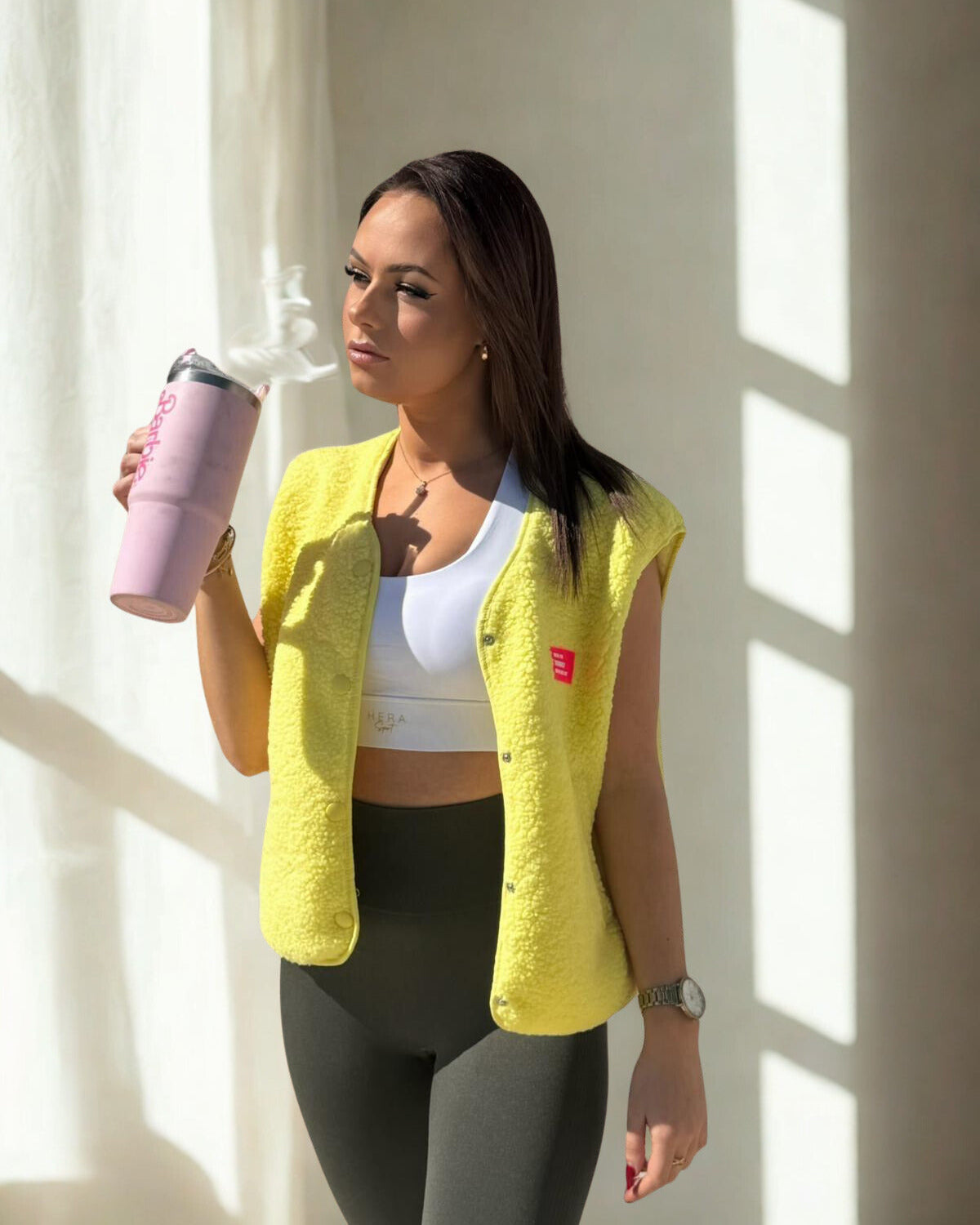 Gilet Sans Manches Amon Bleu – Confort & Style Tendance