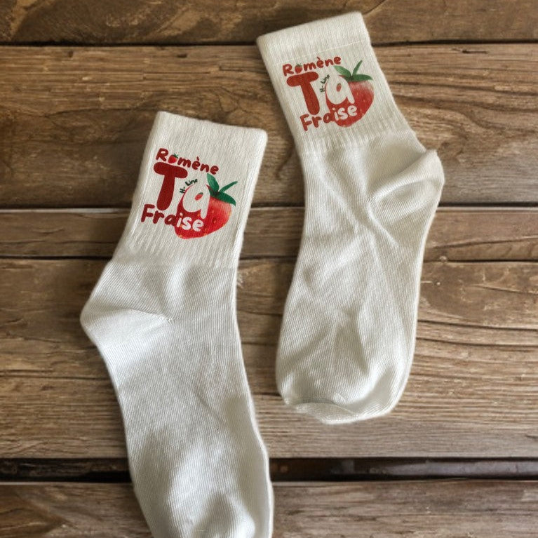 Chaussettes Fraise