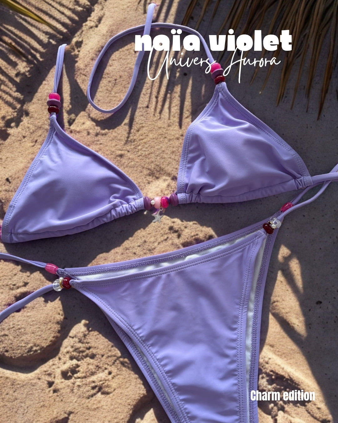 NAÏA — Bikini Triangle Personnalisé | Charm Edition
