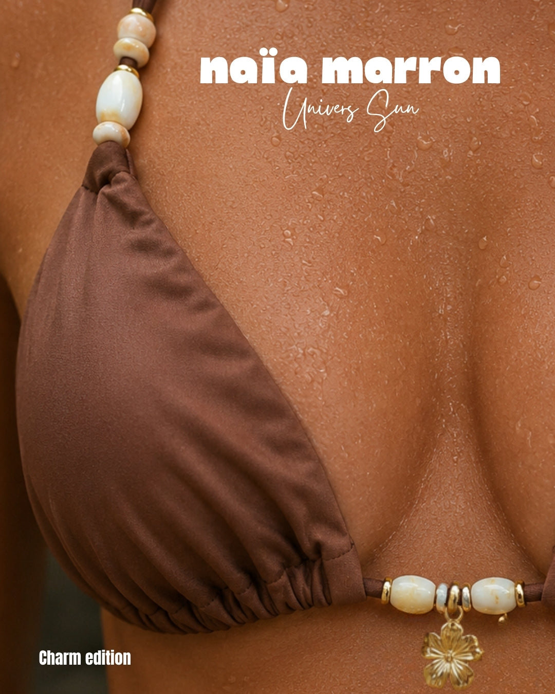 NAÏA — Bikini Triangle Personnalisé | Charm Edition