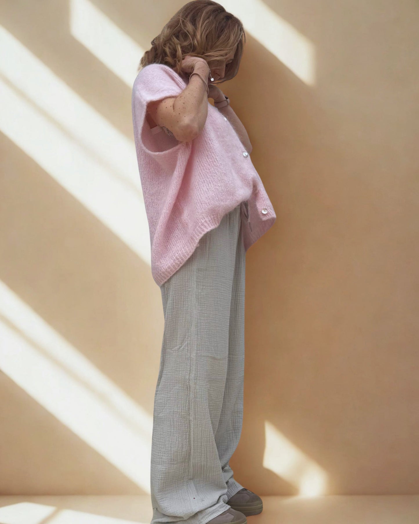 Pantalon Anubis Beige – Confort & Élégance Décontractée