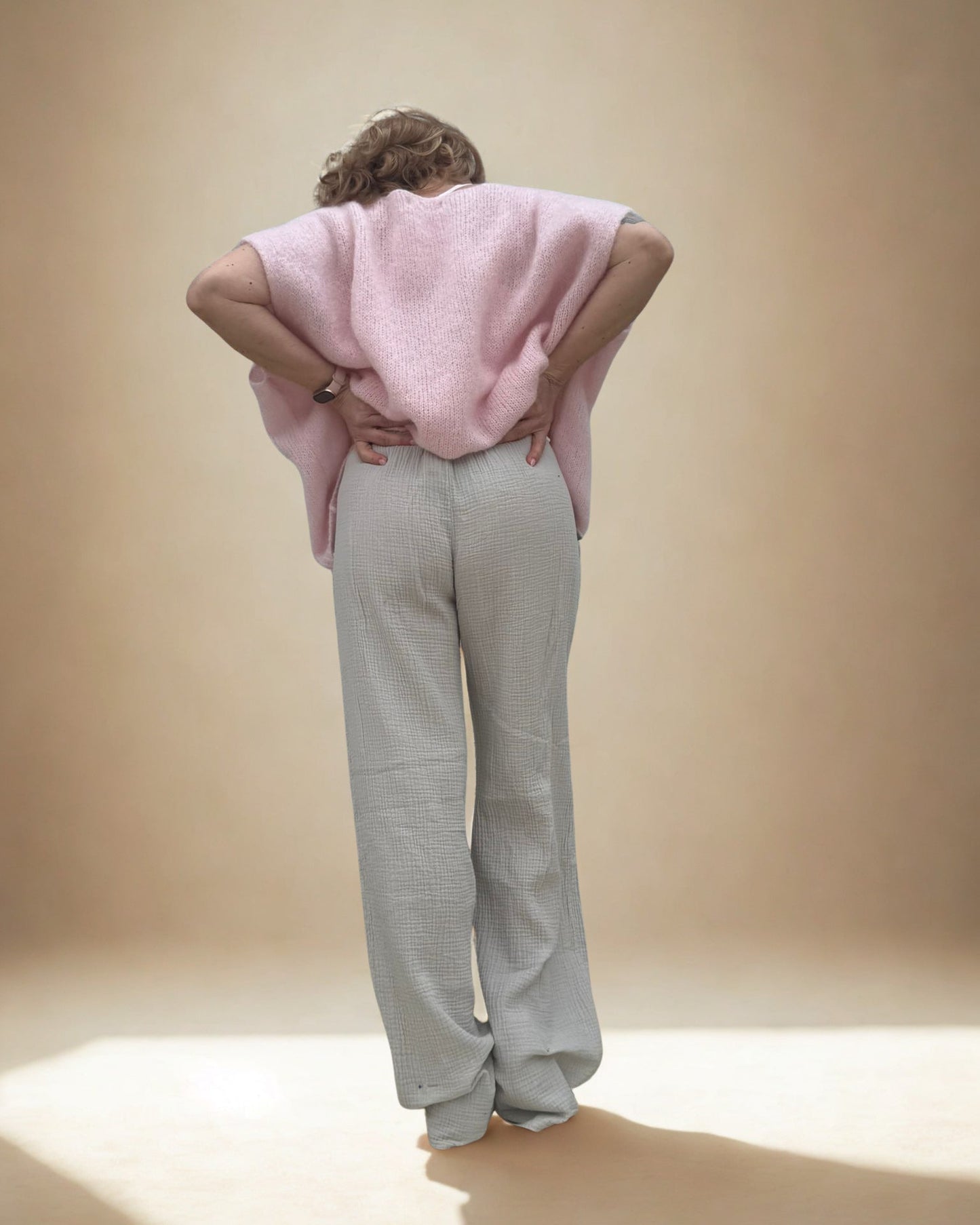 Pantalon Anubis Beige – Confort & Élégance Décontractée