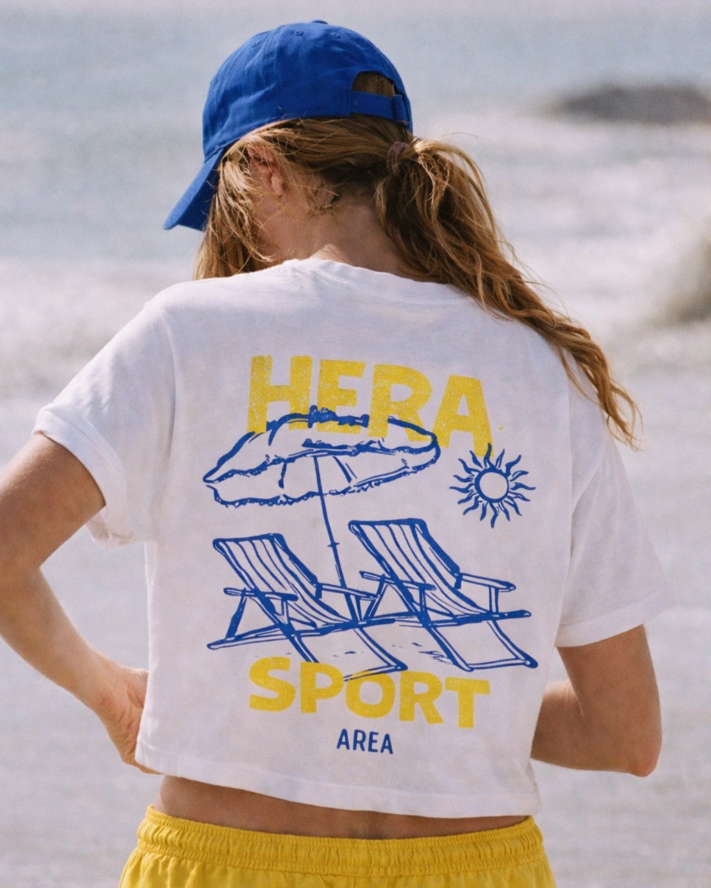 T-Shirt Crop Top L’Amour à la Plage – Sport & Streetwear